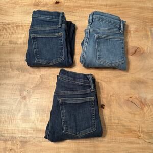 Gap slim, skinny, adjustable waist jeans size 10 bundle